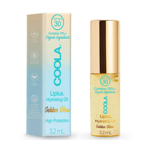 COOLA Classic Liplux Oil SPF30 and packaging