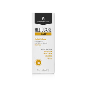 Heliocare 360 Gel Oil-Free SPF 50 packaging